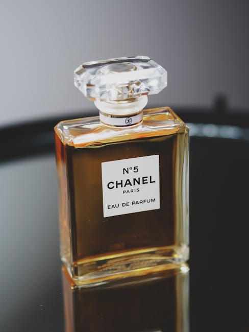 Chanel No 5 perfume representing premium luxury